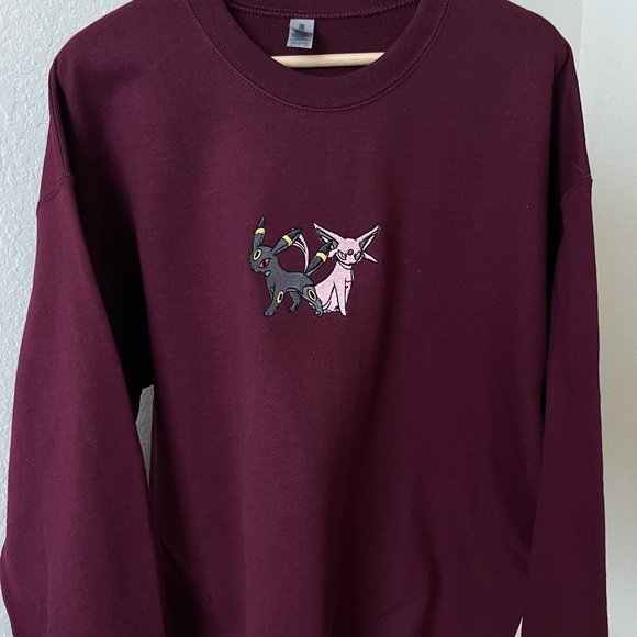 Pokemon  Embroidered sweatshirt Pokemon Hoodies Pokemon Anime sweatshirt New - Picture 2 of 7